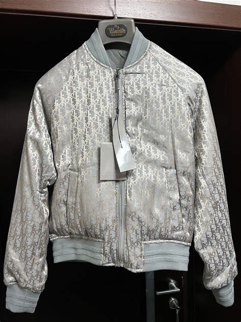 dior reversible oblique bomber jacket.